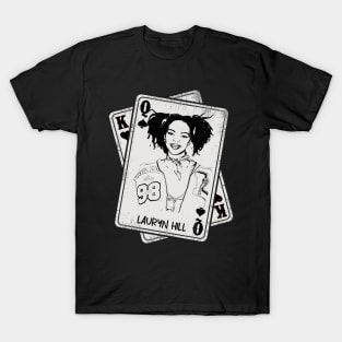 Retro Lauryn Hill 80s Card Style T-Shirt